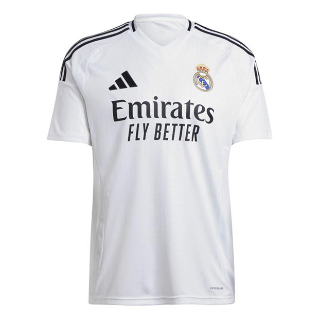 Real Madrid Home Shirt 2024 2025 Adults