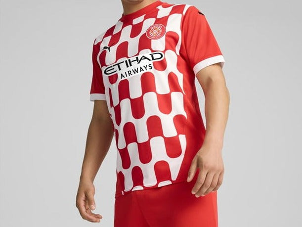 Girona Home Shirt 2024 2025 Adults