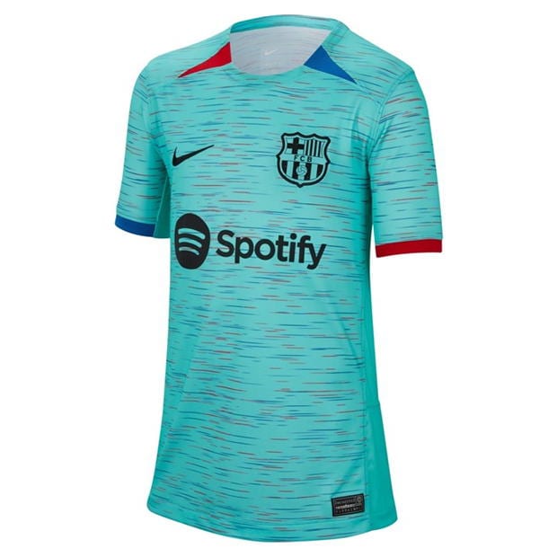 Barcelona Third Shirt 2023 2024 Juniors